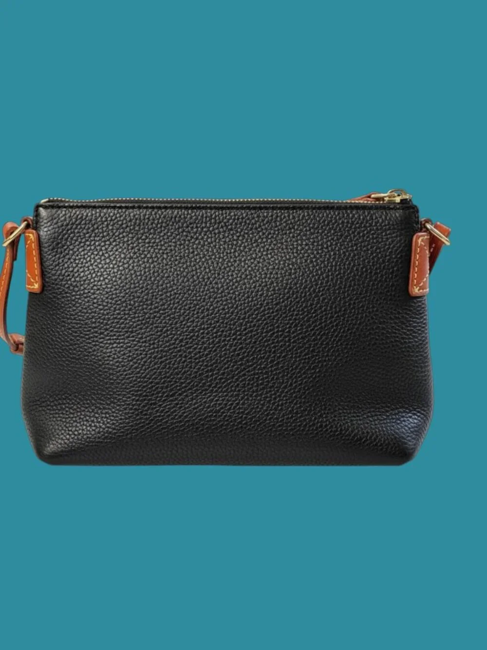 Vintage Dooney & Bourke Pebble Grain Ginger Crossbody